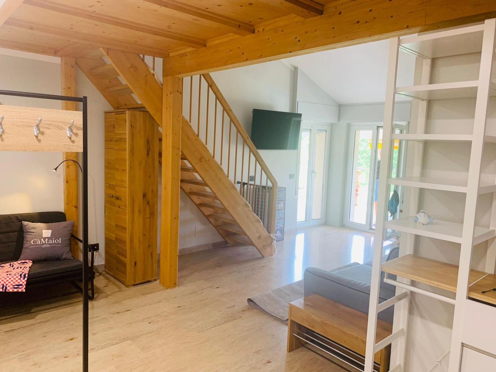 Seeblickwohnung Sirmione - Fronte Lago Mit Privatsteg Exterior photo